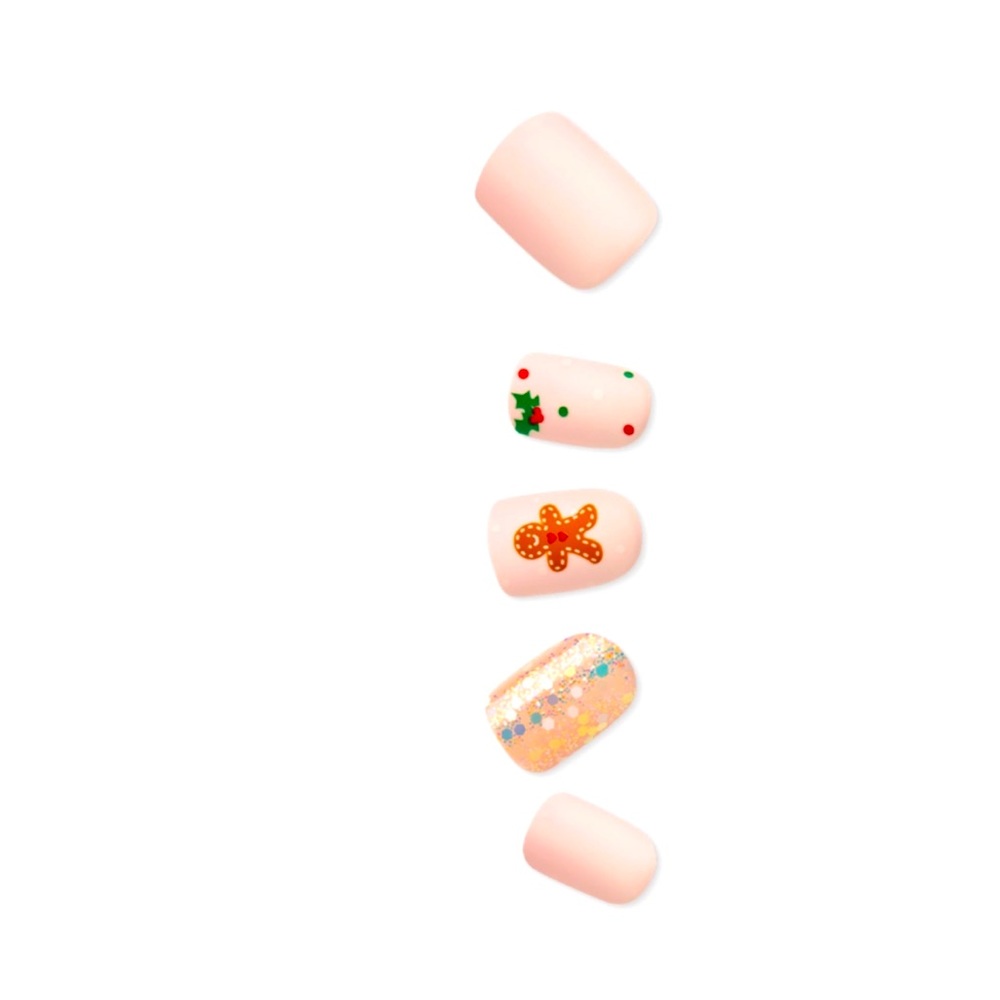 Christmas New Years Impress Nails Limited Edition Short Square